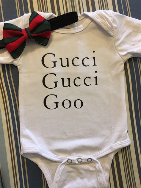 gucci baby clothes outlet|life is gucci baby onesie.